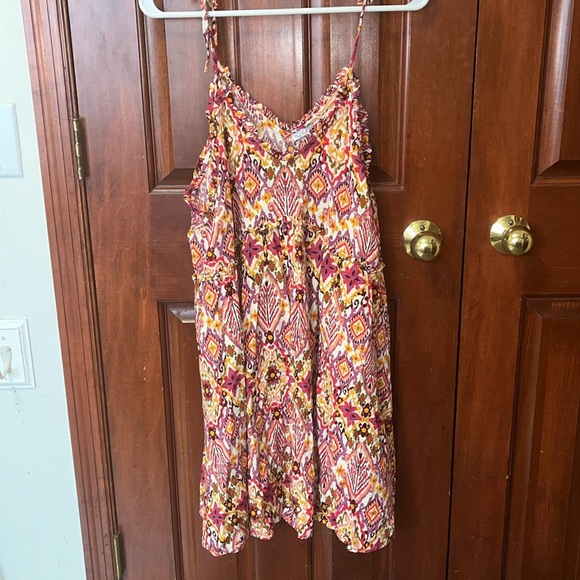 Patrons of Peace Colorful Geometric Print Sundress - Picture 2 of 2